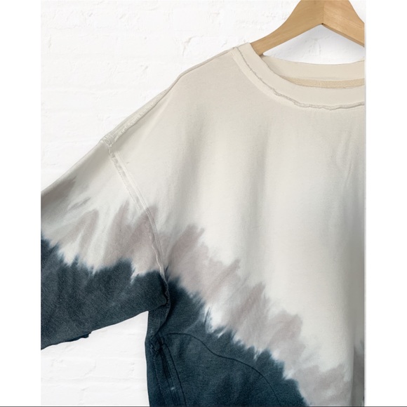 NWT Free People Movement Metti Ombre Tie Dye Lounge Gorpcore Sweatshirt - Picture 9 of 12